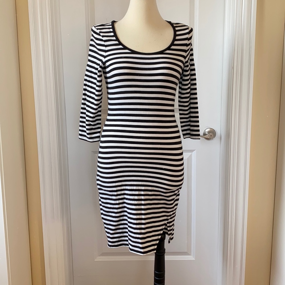 Express Midi Length Bodycon Dress Size S